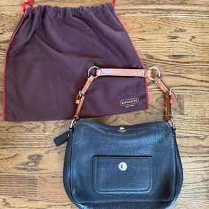 Coach Pebble Leather Handbag